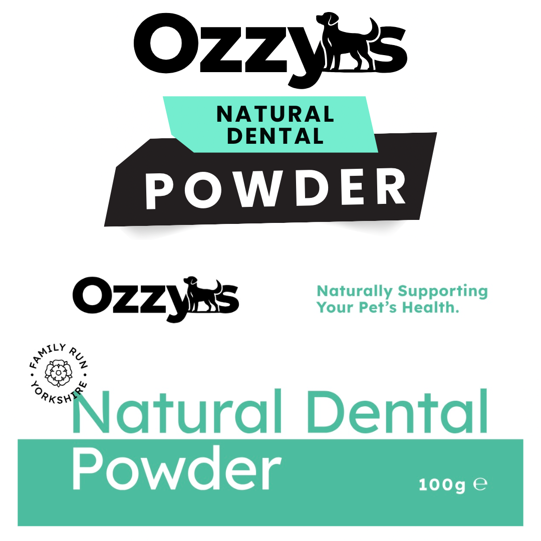 Ozzy’s Dental Powder – Natural Seaweed-Based Dog Teeth Cleaner Ozzy's