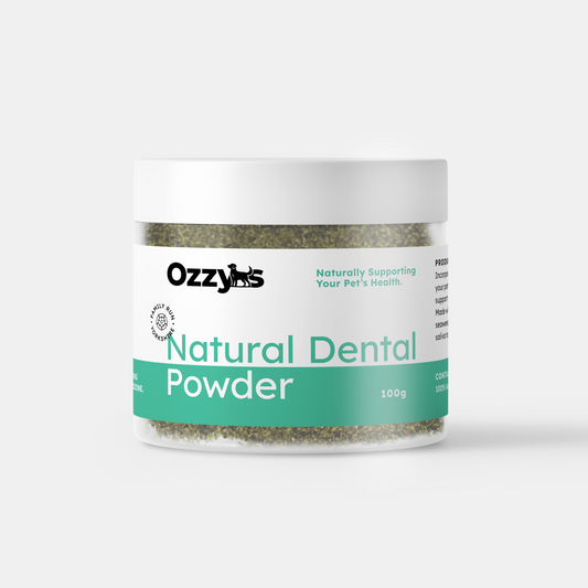 Ozzy’s Dental Powder – Natural Seaweed-Based Dog Teeth Cleaner Ozzy's